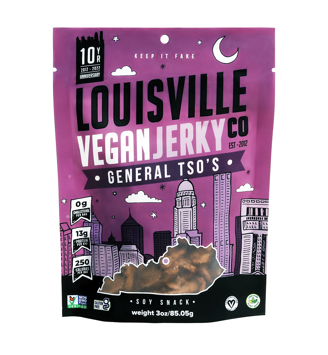 Louisville General Tso jerky